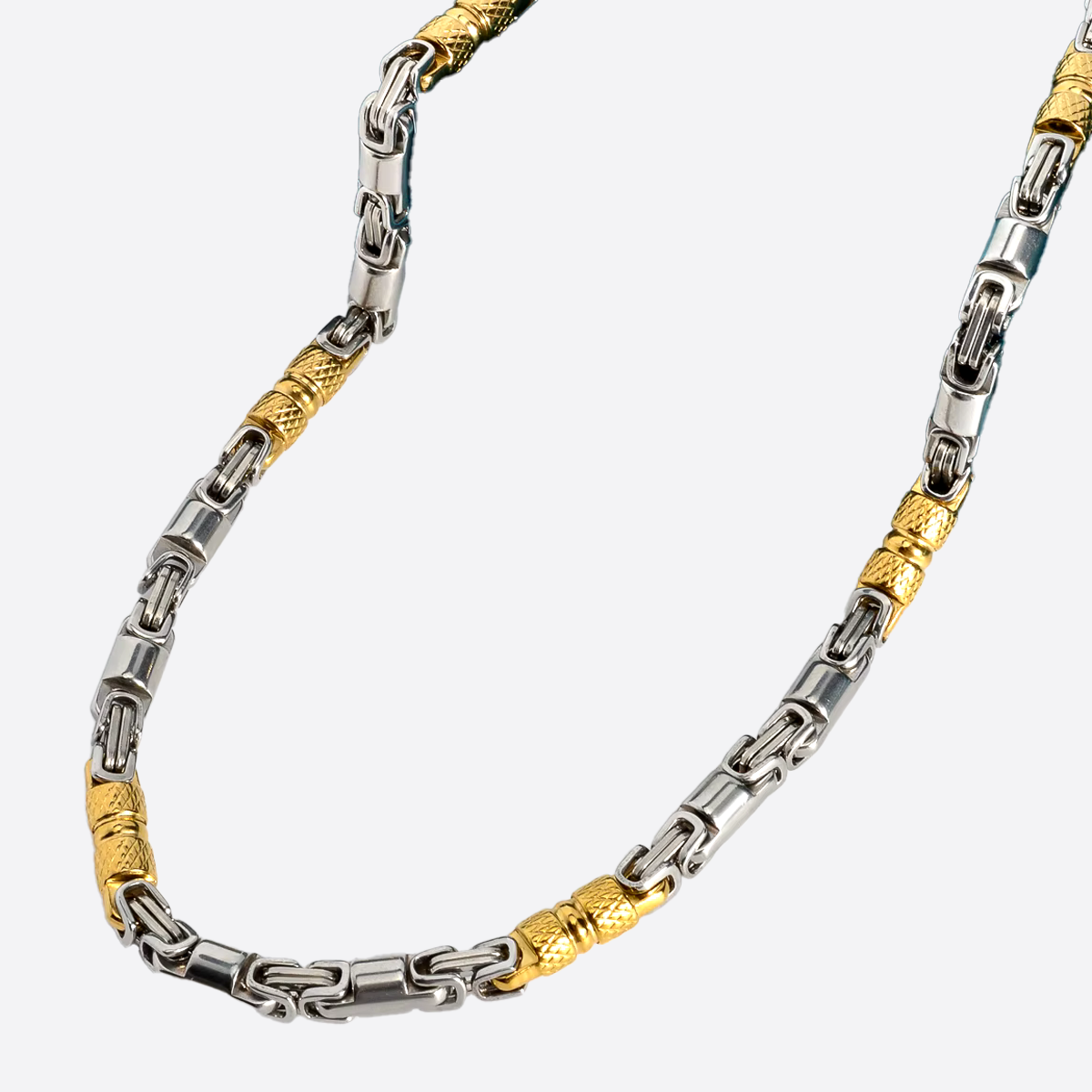 SIANNI. | Round Silver King Chain