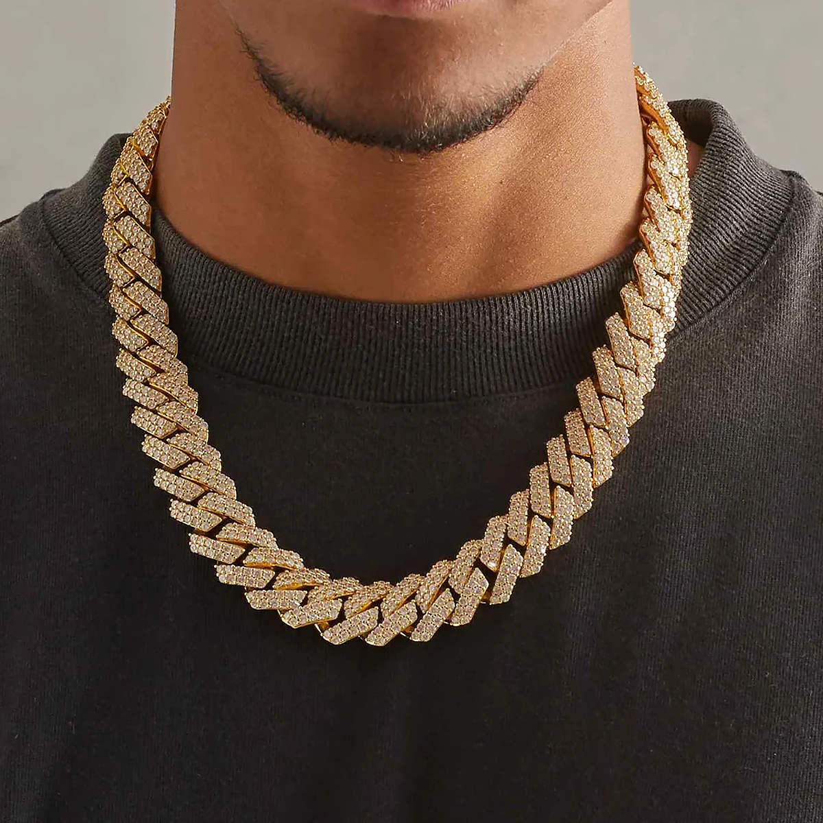 GOLYX. | Guld Cuban Link Kæde 19MM