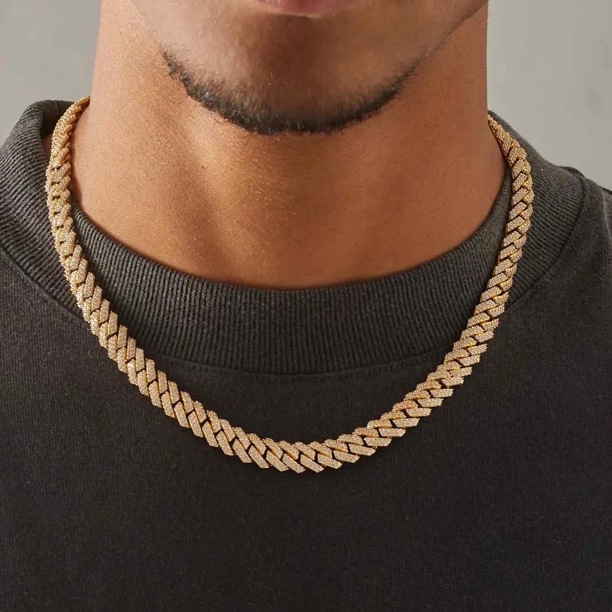 GOTIL. | 12MM Guld Cuban Link Kæde