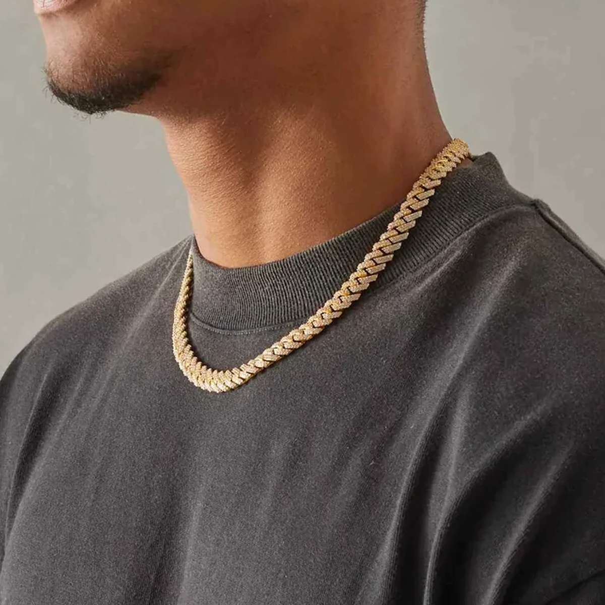 GOTIL. | 12MM Guld Cuban Link Kæde