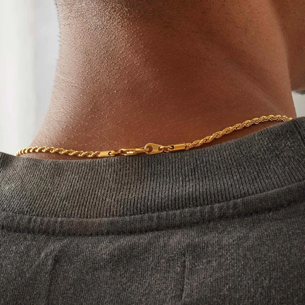 GYOPE. | 3MM Guld Rope Kæde 18K