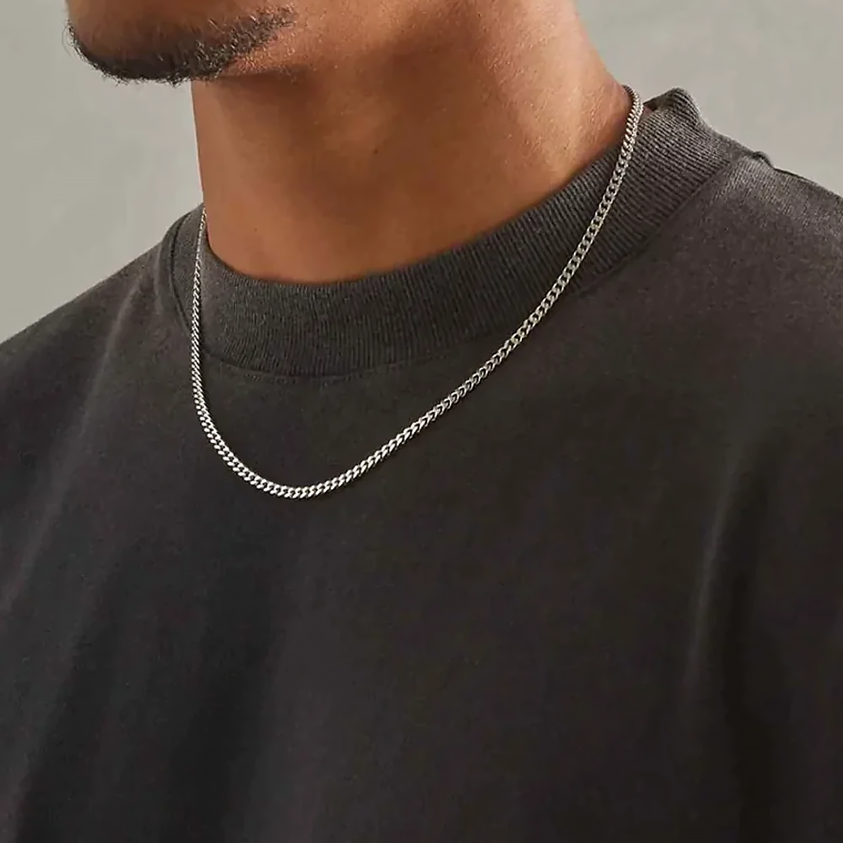 SYLAN. | 3MM Sølv Cuban Link Kæde