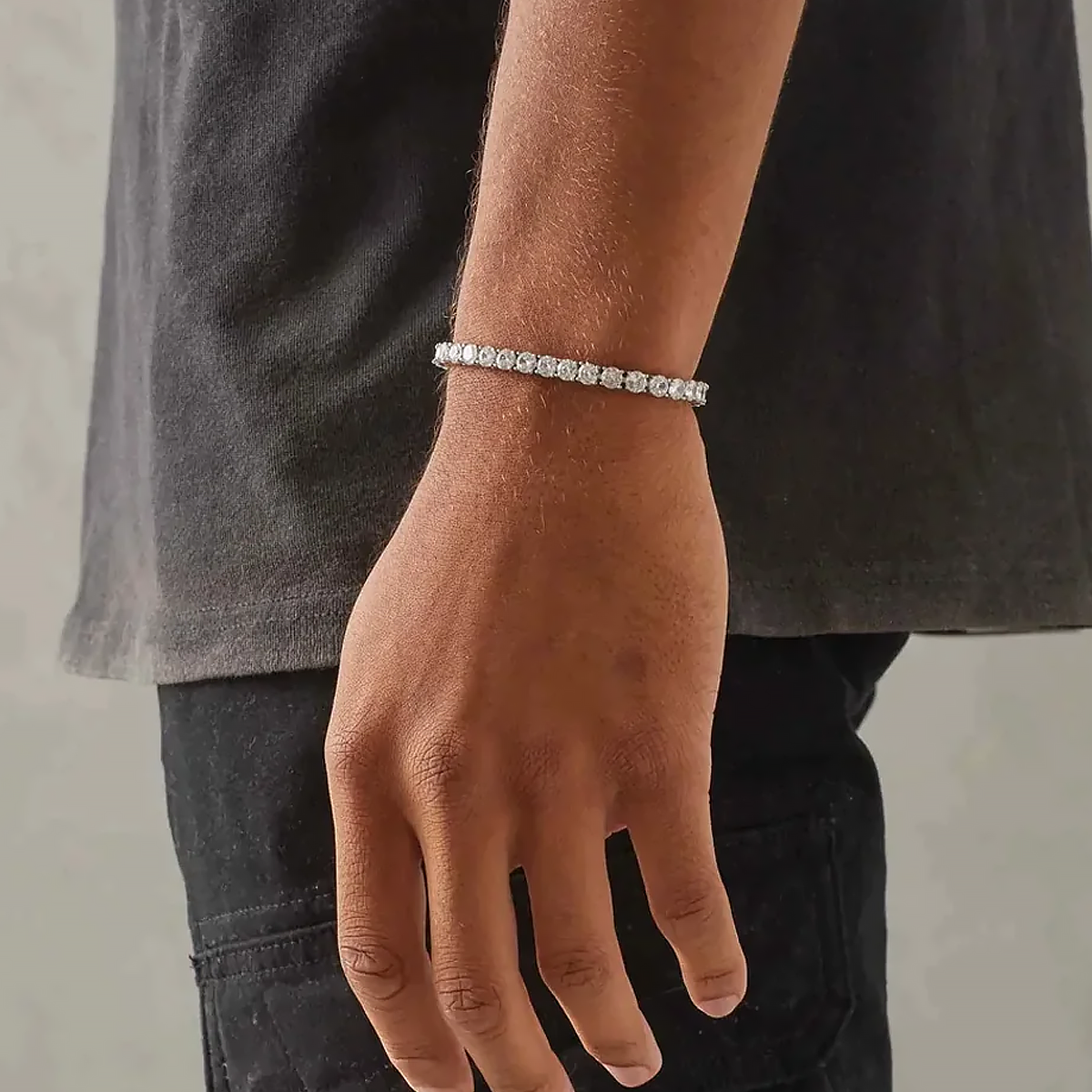 SYLET. | Sølv Tennisarmbånd 5MM