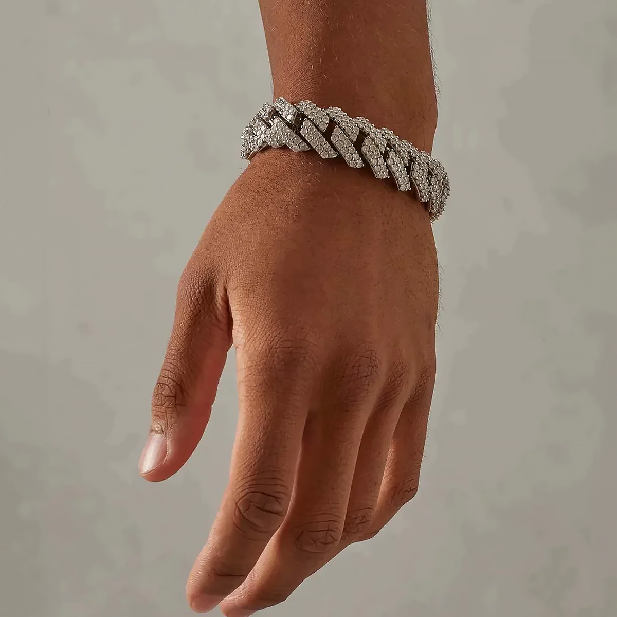 SYMON. | Sølv Cuban Link Armbånd 19MM