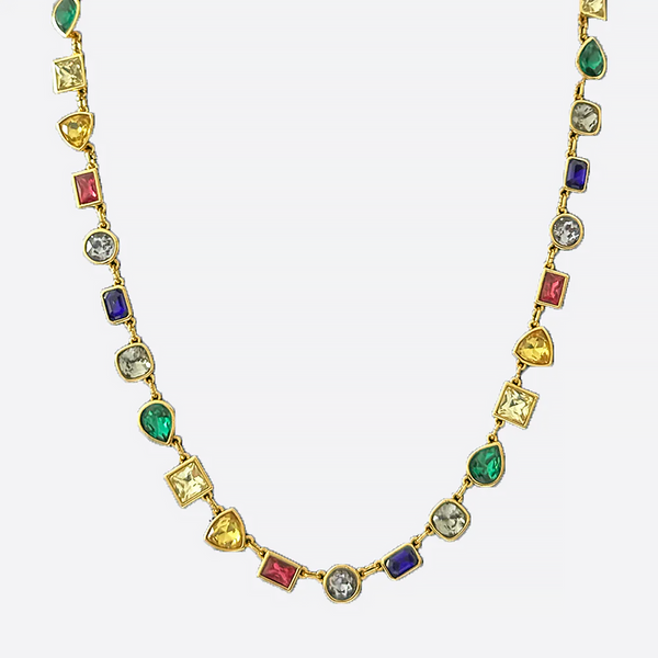 GEM. | 5MM Gemstone Necklace 18K