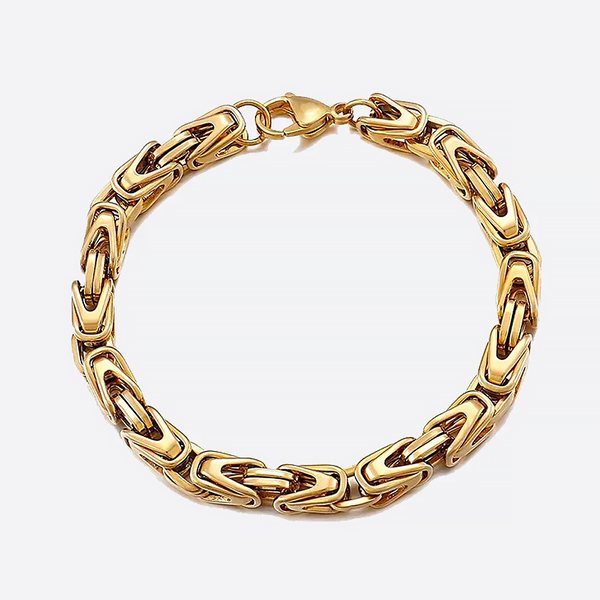 GLYTOX. | 5MM Gold King Bracelet 18K