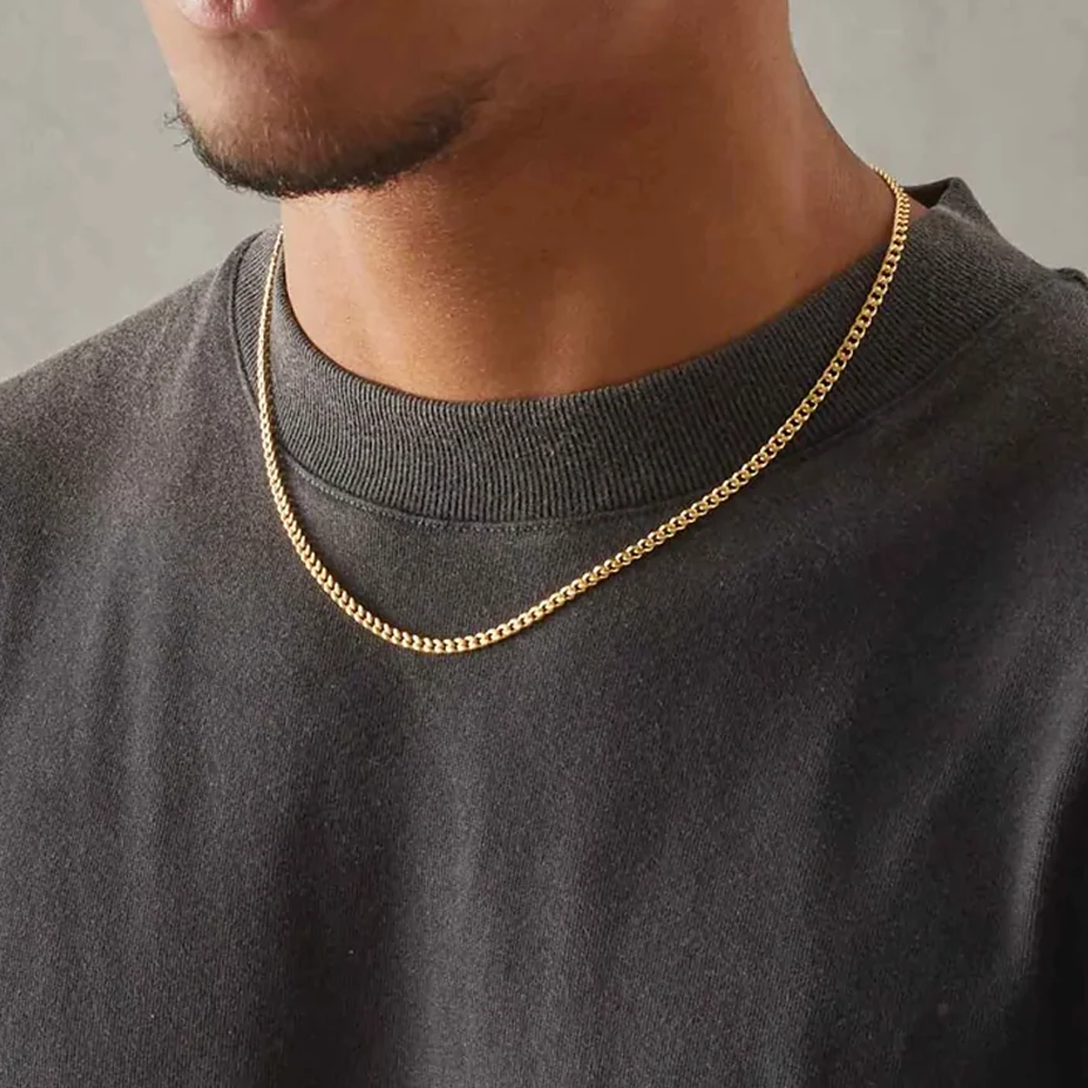 GYLAN. | 3MM Cuban Link Kæde 18K
