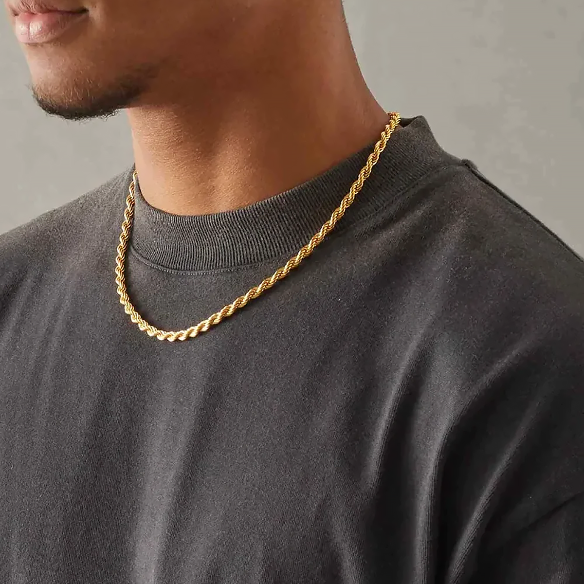 GYRO. | 5MM Guld Rope Kæde 18K