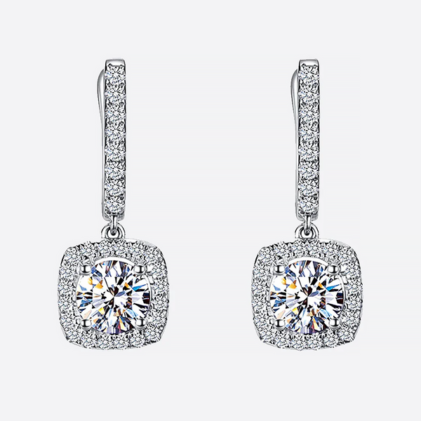 SYEAR. | Øreringe i sølv med diamanter