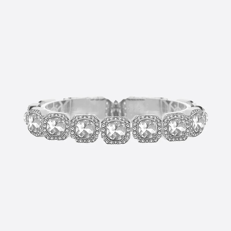 SYLTY. | 12MM Clustered Tennis Armbånd