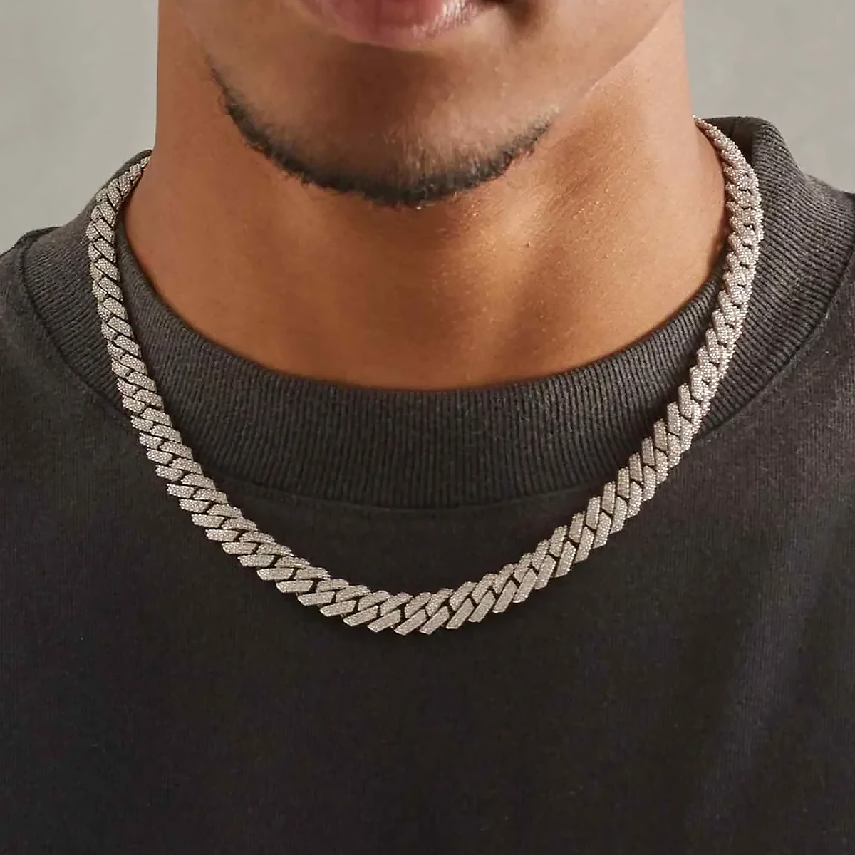 SYTIL. | 12MM Sølv Cuban Link Kæde