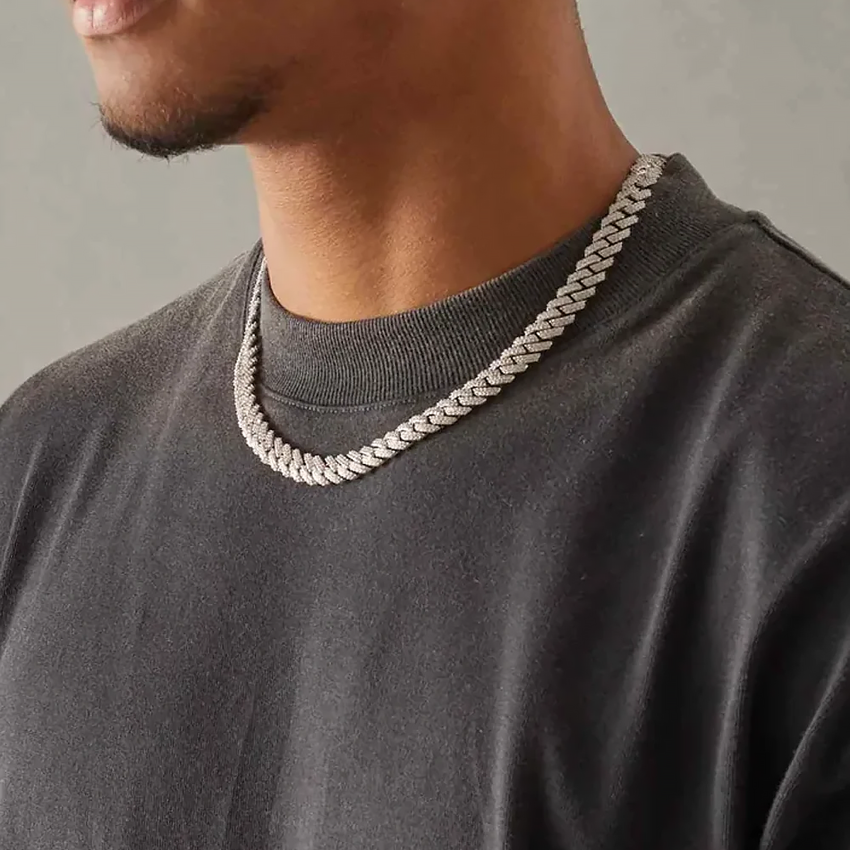 SYTIL. | 12MM Sølv Cuban Link Kæde