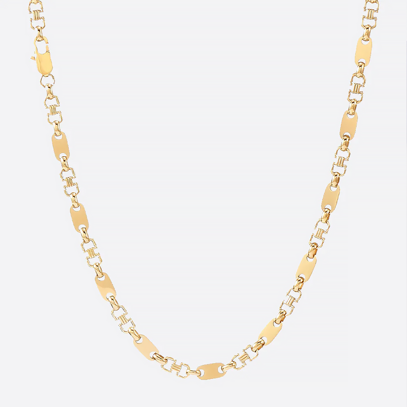 YIRE. | 6MM Gold Plate Chain 18K